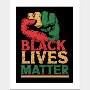 Black lives matter Posters and Art